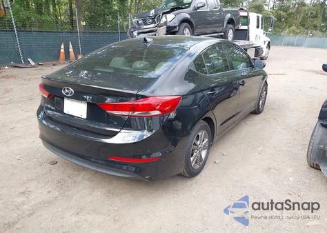 2018 Hyundai Elantra Sel from USA, damaged, VIN 5NPD84LF4JH258561